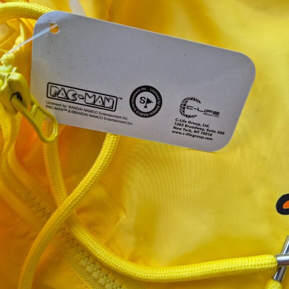 NWT PAC-Man light Weight Rain Jacket New Unisex Size Large - Picture 6 of 16